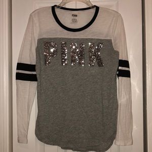 Pink Victoria’s Secret long sleeve shirt